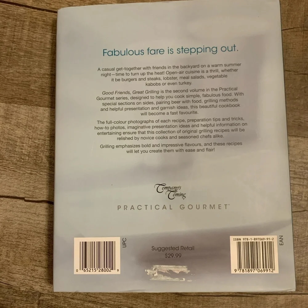 *HOST PICK*💙3 for $20💙Gourmet Grilling Cook Book‎
